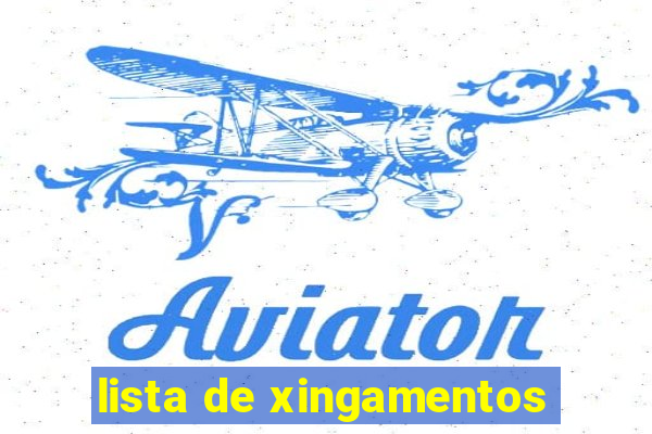 lista de xingamentos